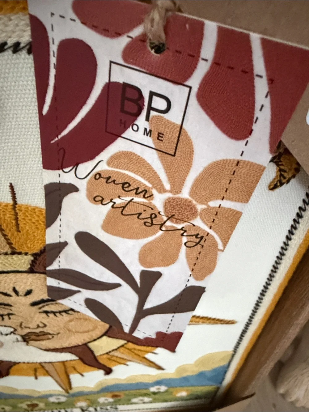 BP Home embroidered celestial